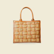 Solihiya Primera Full Leather Book Tote