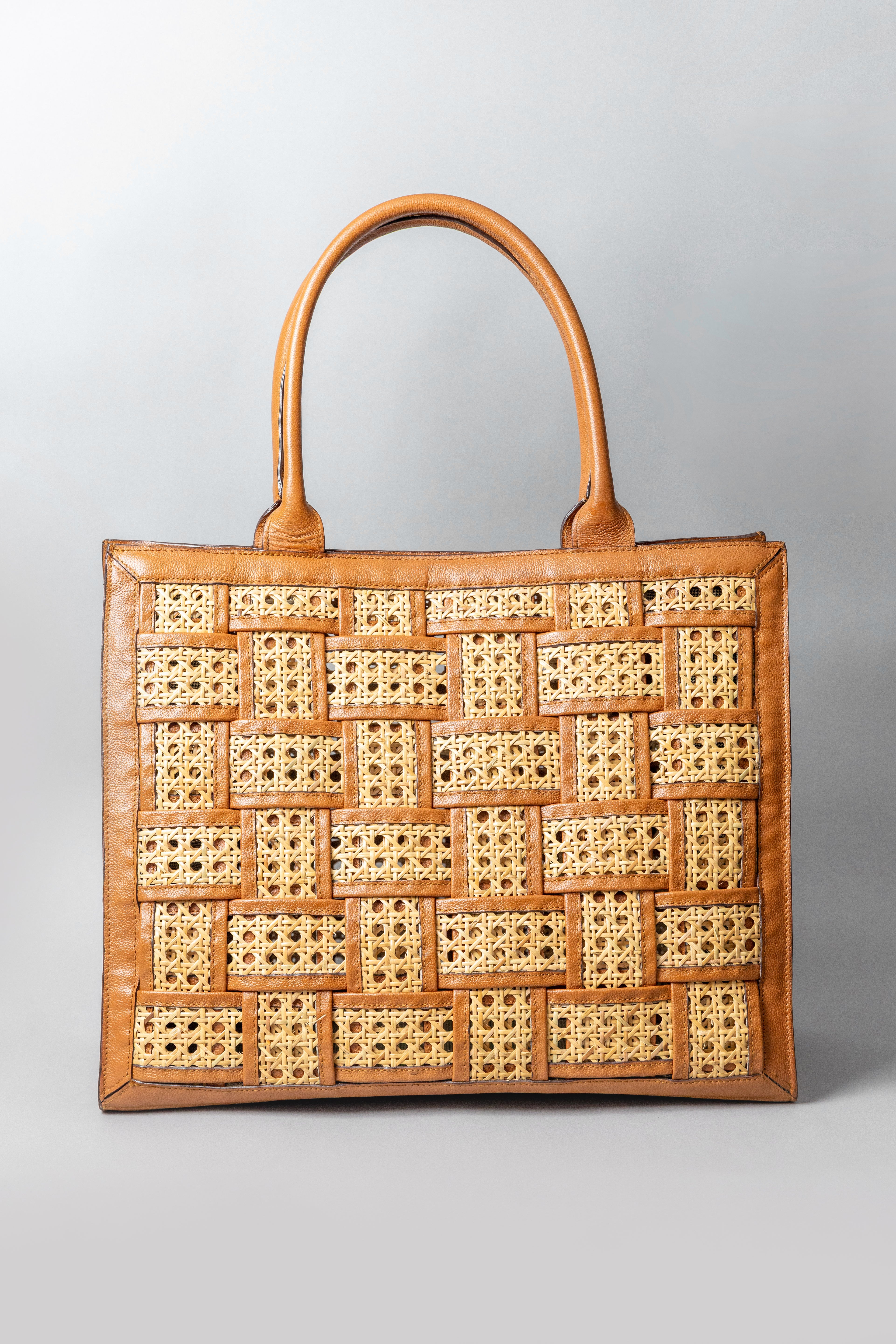 Solihiya Primera Full Leather Book Tote