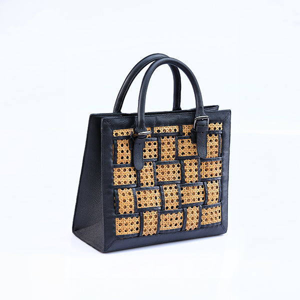 Solihiya Primera Full Leather Book Tote