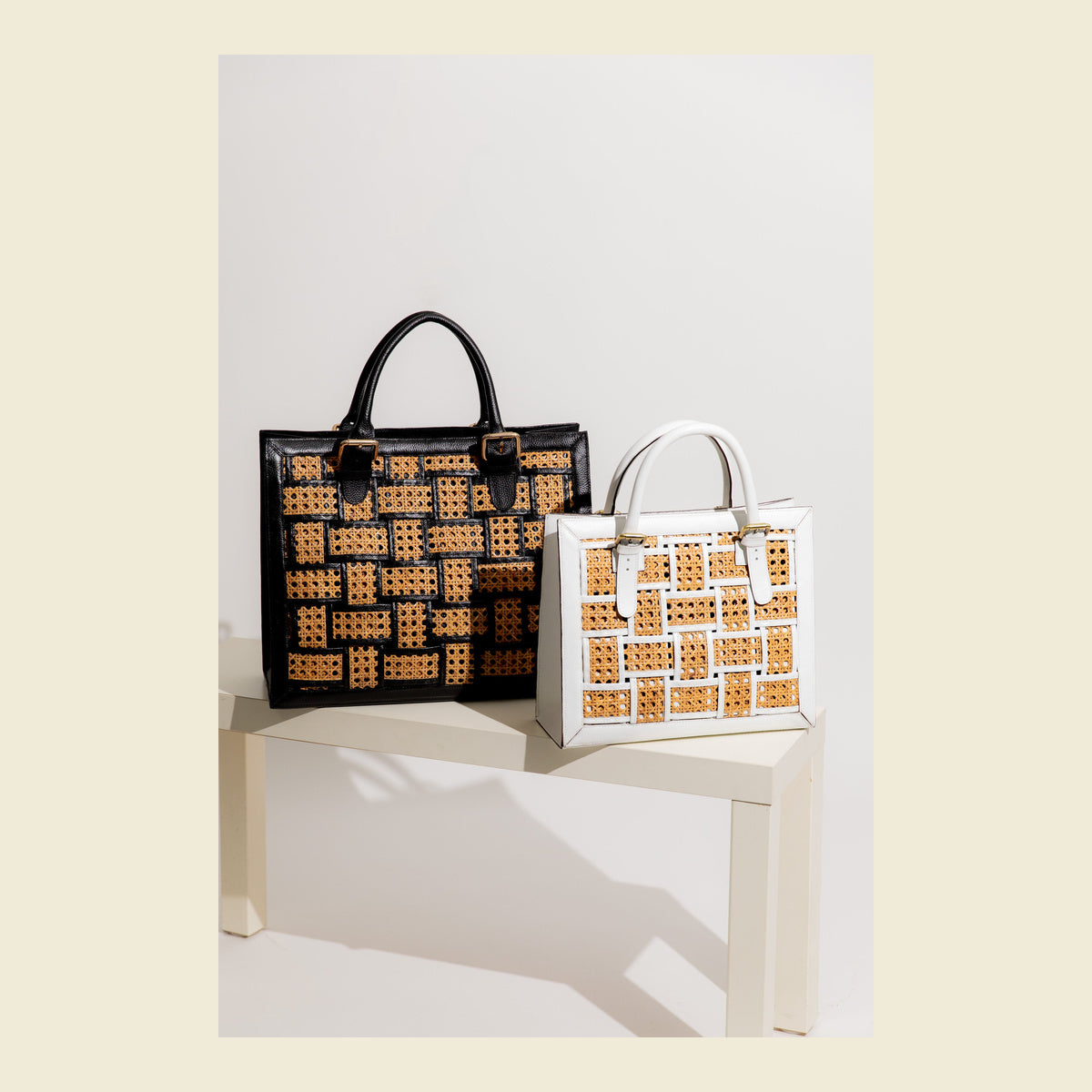 Solihiya Primera Full Leather Book Tote