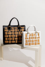 Solihiya Primera Full Leather Book Tote