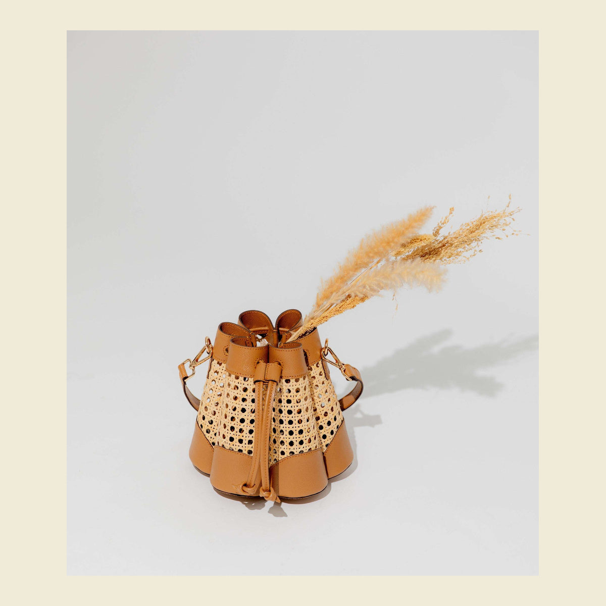 Solihiya Flower Bucket Bag